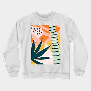 Tropical abstract Crewneck Sweatshirt